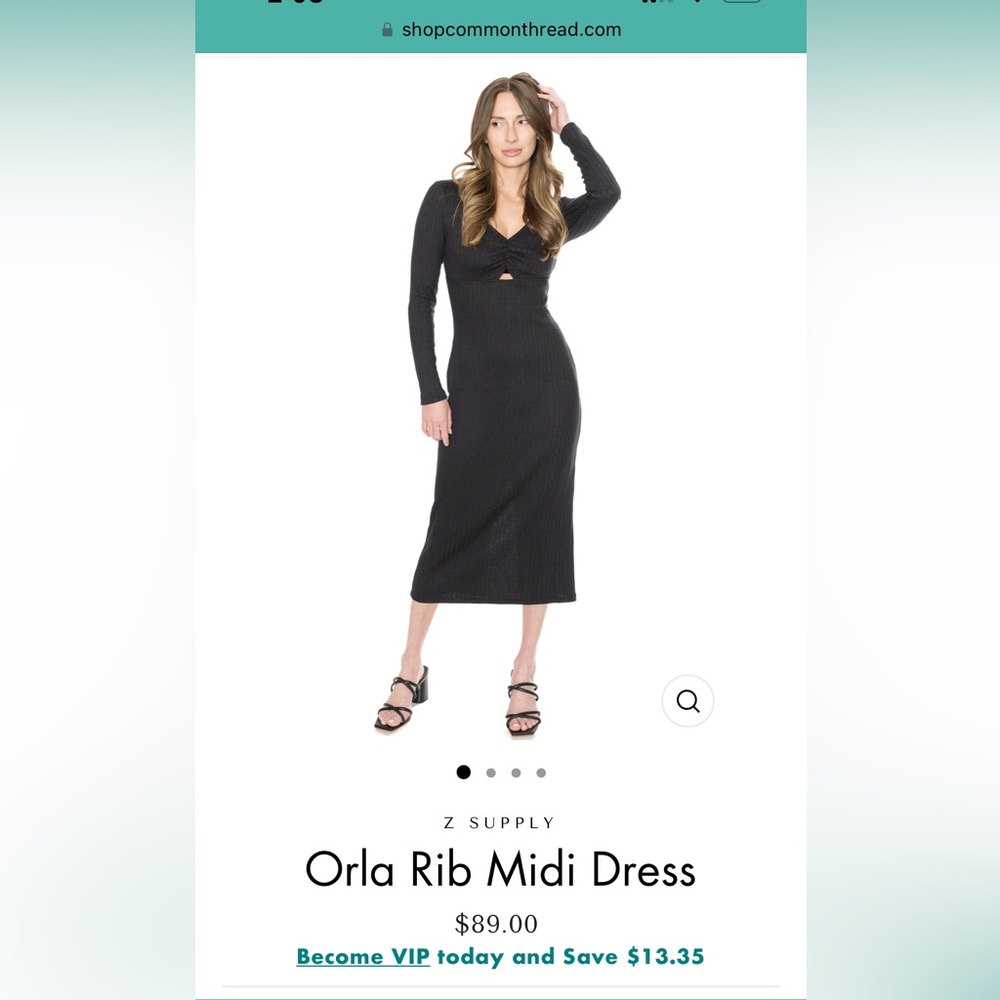Z Supply Rib Midi Dress